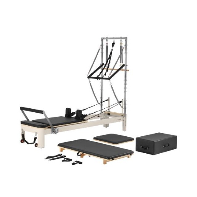 VEVOR Μηχάνημα Pilates Reformer για Οικιακή Άσκηση με Αντίσταση TSPLTHXCLBKZEP12SV0