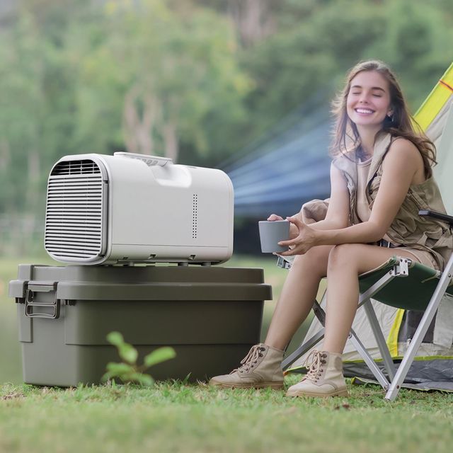 VEVOR Φορητό Κλιματιστικό Camping 3000 BTU 530W Λευκό BXSLYKDDDYBH7YNR7001V2