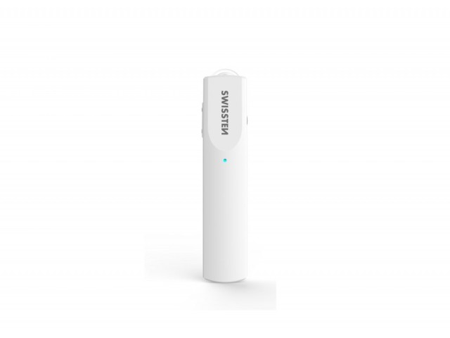 SWISSTEN Υπερ-ελαφρύ ασύρματο ακουστικό UL-9 Bluetooth Λευκό 8595217453272