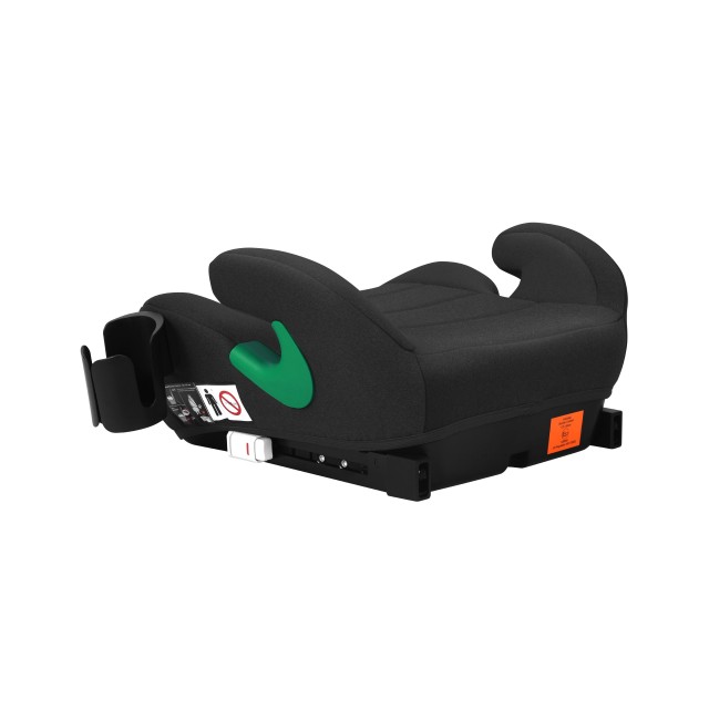 Tulano Παιδικό Κάθισμα Αυτοκινήτου ISOFIX 125-150cm Cabby 35 Μαύρο  5903796017991