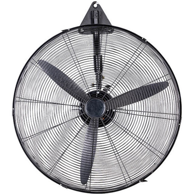 BAKAJI  Βιομηχανικός Ανεμιστήρας Τοίχου Ισχύς 200 W Διάμετρος 66 cm σε Μαύρο Ατσάλι  02841383