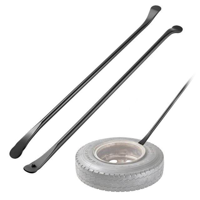 VEVOR Μπάρες Ελαστικών 2 τεμ., Σιδερένια Εργαλεία Τοποθέτησης και Αφαίρεσης 970 mm, Επαγγελματικά Εργαλεία για Φορτηγά και Οχήματα Εκτός Δρόμου QCLTCZGJLTGZFKY6L001V0
