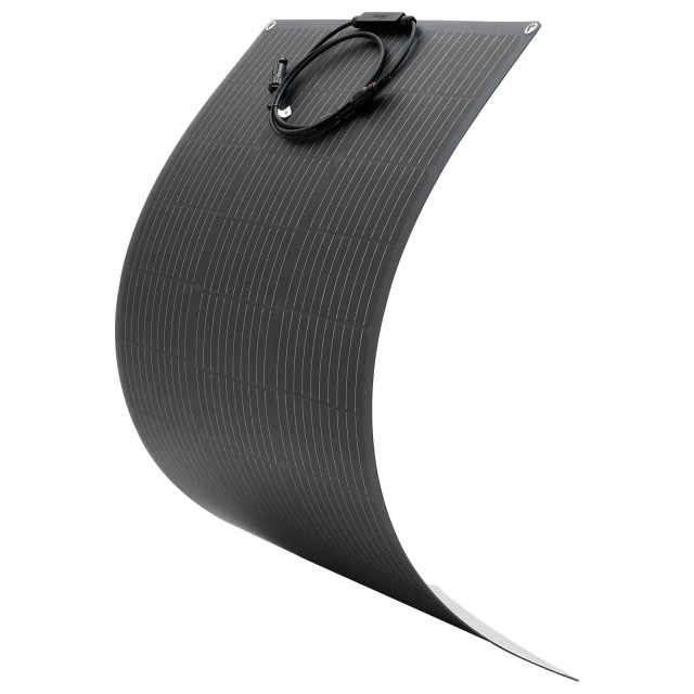 VEVOR Εύκαμπτο Ηλιακό Πάνελ 100W Monocrystalline με Απόδοση 23% IP67 για Σκάφη, RV, Αυτοκίνητα BRXTYNB1100W7HN93001Y3