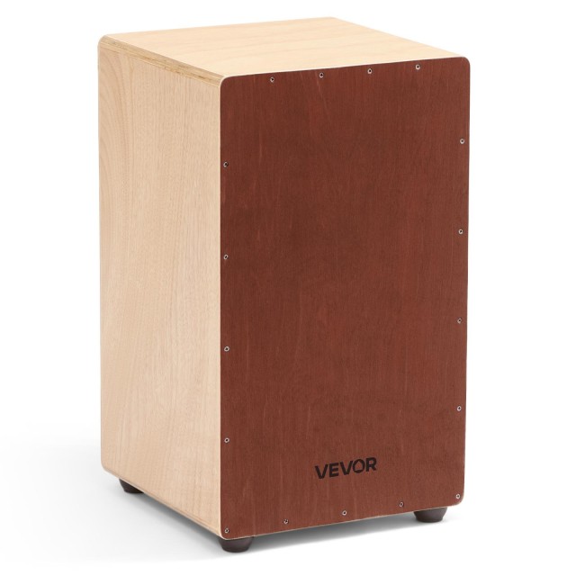 VEVOR Μεγάλο Κουτί Cajon από Ξύλο Σημύδας με Χορδές Σναρ. MXGJDKJGXWBXEP39W001V0
