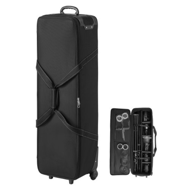 VEVOR Τροχήλατη Θήκη Εξοπλισμού Στούντιο 118x37x30 εκ. για Κάμερες SYSBLGXNL000AD6LNV0