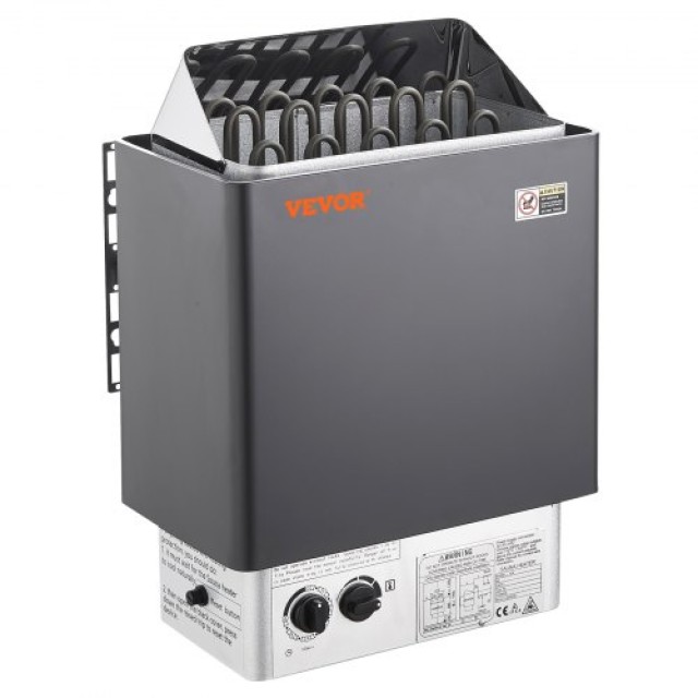 VEVOR  Ηλεκτρική Σόμπα Σάουνας 8KW με Ενσωματωμένο Έλεγχο για 8-12 m3 Σπα Σπιτιού  DSSNLNKLXB8KWKTNAV8
