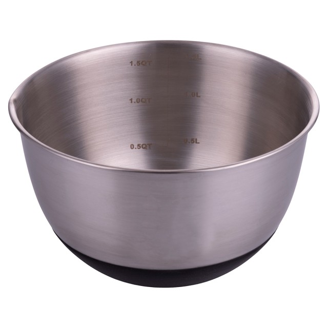 Galileo Ανοξείδωτο Ατσάλι με Αντιολισθητικό Πάτο SChef, Ογκομετρικό Μπολ 15L 5920992