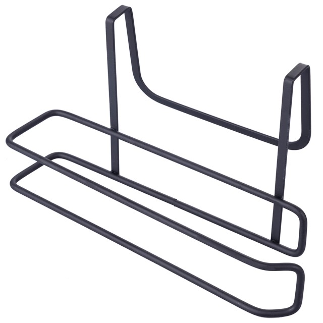 Galileo Θήκη για χαρτί κουζίνας σιδερώματος, σατινέ μαύρο 5914735