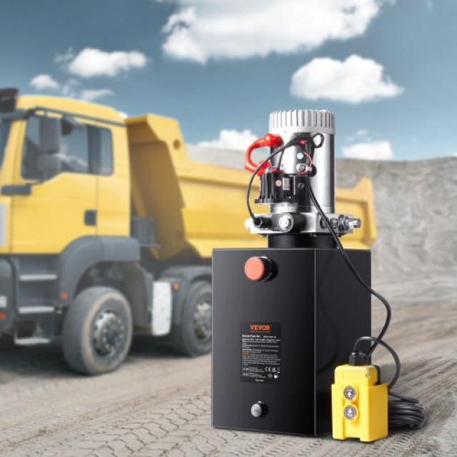 VEVOR Υδραυλική Αντλία 12Qt Μονής Ενέργειας DC 12V  YXYYB12VZLDJD7581V0