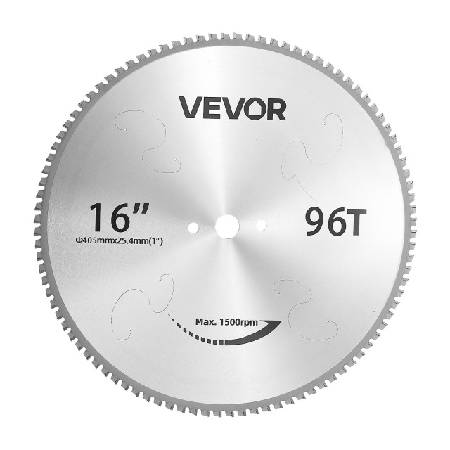 VEVOR Δίσκος Κοπής Μετάλλου 406,4 mm, 96 Δοντιών, Cermet ZBJJP16INCH0AGNLF001V0