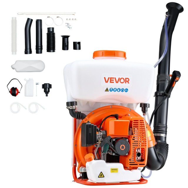 VEVOR Ψεκαστήρας Πλάτης 63CC 3HP, Χωρητικότητα 16L, Για Υγρά και Σκόνη, Διαστάσεις: 490 × 290 × 660 mm WHKWHK4GAL001VHWG001V0