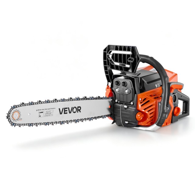 VEVOR Βενζινοκίνητο Αλυσοπρίονο 457,2 mm 52cc 2 kW 2 Χρόνων RQLJSKOZKECC64L07001V0