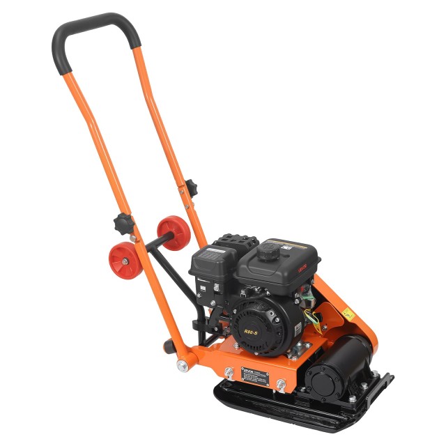 VEVOR Συμπιεστής Πλάκας 2 HP 79CC, 5250 VPM, 8 kN, 41 x 31.5 cm, Χωματουργικό Μηχάνημα για Πλακόστρωση RYPBYSJ20HPW5XY34001V0