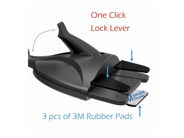 SWISSTEN Μαγνητική Βάση Ταμπλέτας S-Grip M5-CD1 για CD Οδηγούς 8595217454583