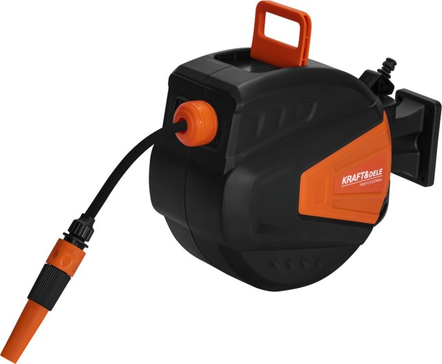 Kraft&Dele Αυτόματη Ανέμη με Λάστιχο Ποτίσματος 10m + 1m  (5/16) KD-2150