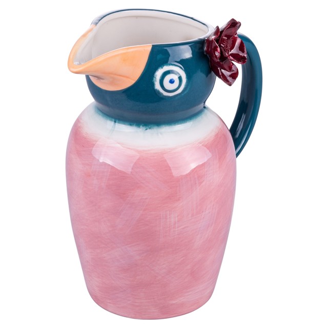 Villa DEste  Πήλινη καράφα 1,8 L με χειροποίητη ζωγραφική Tuca Tuca 2188746