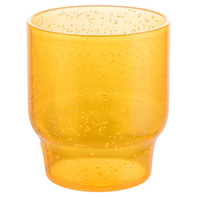 Villa DEste  Σετ 6τμχ 325 ml με πορτοκαλί φυσαλίδες από πλαστικό MS Sangria y Fiesta Unico 5922529