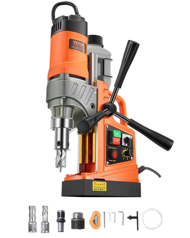 VEVOR Μαγνητικό Δράπανο 1450W Φορητό ZT-45H με Διάμετρο Διάτρησης 1.6 ίντσες CLZTJ2J40MMMO8WSCV2