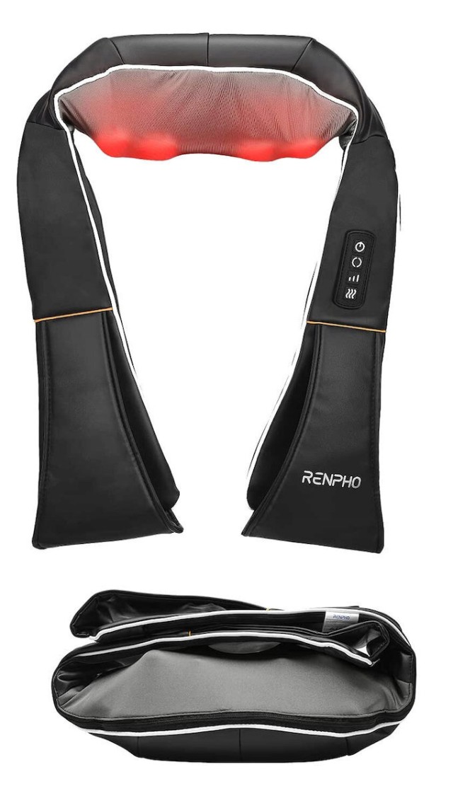 Renpho Συσκευή Μασάζ Αυχένα & Ωμων – Επαγγελματικό Shiatsu Μασάζ με Λειτουργία Θέρμανσης RF-SNM060-BK