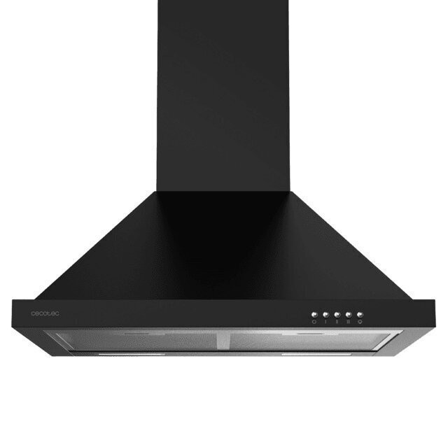 Απορροφητήρας Πυραμιδικός Bolero Flux PM 906500 Μαύρο – 90 cm, 650 m³/h, Ενεργειακή Κλάση A CEC-02843 Cecotec