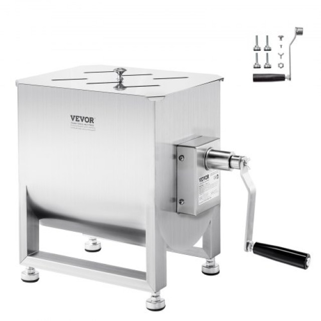 VEVOR Μηχανικό Μίξερ Κρέατος 30L για Ανάμειξη Λουκάνικων έως 30LB SYRLJBJBKQXKJ02ER001V0