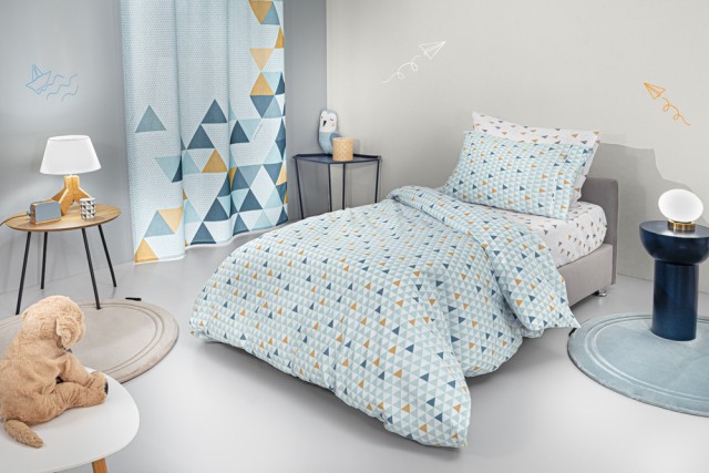 Guy Laroche Σετ 3τμχ Παιδικά Σεντόνια Two 2 Twenty Aqua 165x250, 1110092224163