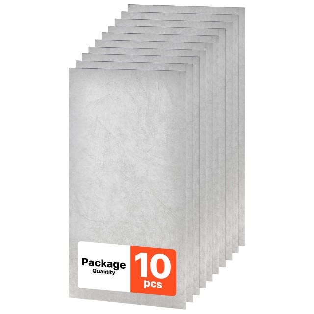 VEVOR Πλακίδια Οροφής PVC 605x1210mm 10τμχ Λευκό Μάρμαρο PVCFPB2448INJAXPY001V0