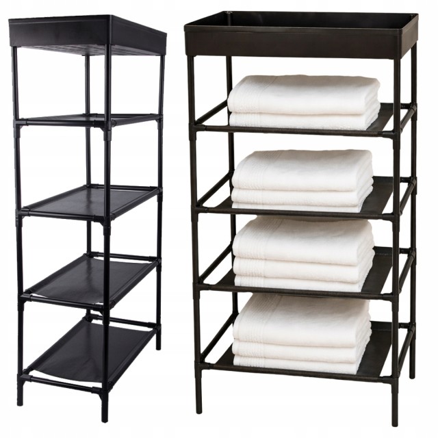 Verk Group Πολυλειτουργικό Ράφι Παπουτσιών Οργκανάιζερ Ντουλάπι Σταντ με 5 Ράφια για το Μπάνιο 5907451380833