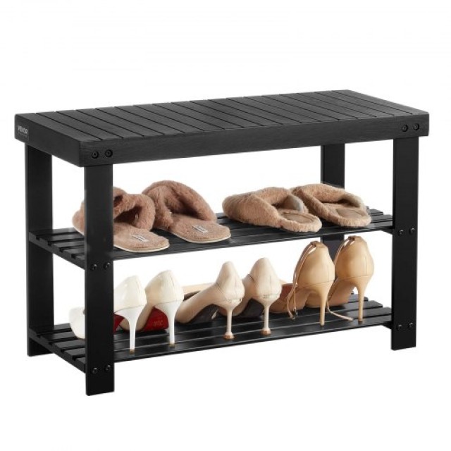 VEVOR Τριώροφος Πάγκος Παπουτσιών 70 x 29 x 45 εκ. για την Είσοδο XGXD276INCH3Y7KTQ001V0