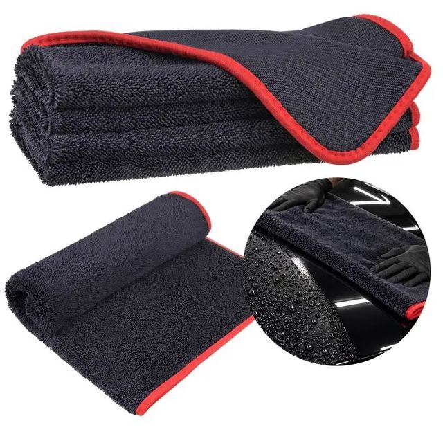 Xtrobb Πετσέτα Στεγνώματος Αυτοκινήτου Microfiber 90x60εκ. 600GSM Διπλής Όψης 28503