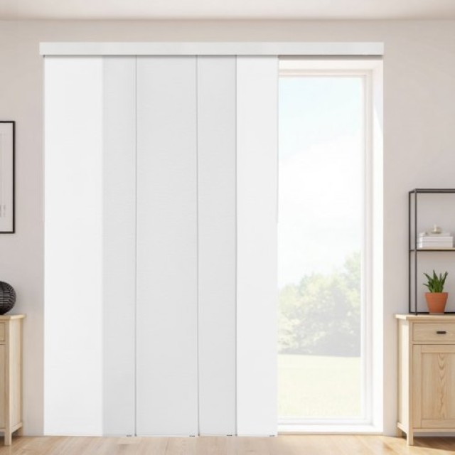 VEVOR Επεκτάσιμο Κουρτινόξυλο Panel 116-218 cm Λευκό (Κόβεται) MBGDBYCW4588ZN3VJV0