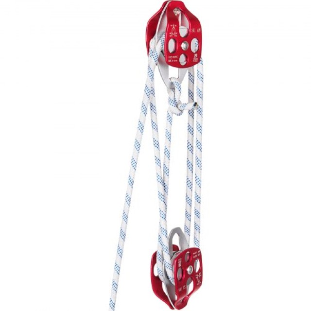 Διπλό Τροχαλία VEVOR με Σχοινί 6600-7705LBS  SHLSJTZ12MM46MJLSV0