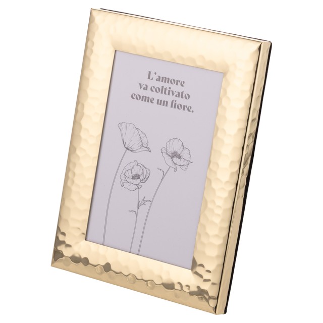 Galileo Χρυσή Πλαίσια Επιτραπέζια με Γυαλιστερό Φινίρισμα για Φωτογραφία 13x18 εκ. Σιβίλλα 5917614