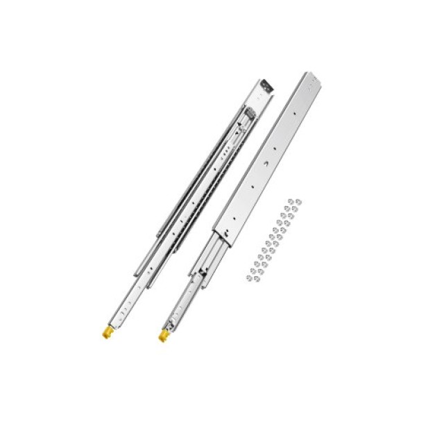 VEVOR Συρόμενοι Οδηγοί Συρταριών Soft-Close Ball Bearing Full Extension ZXCTHG500B36BL9BWV0