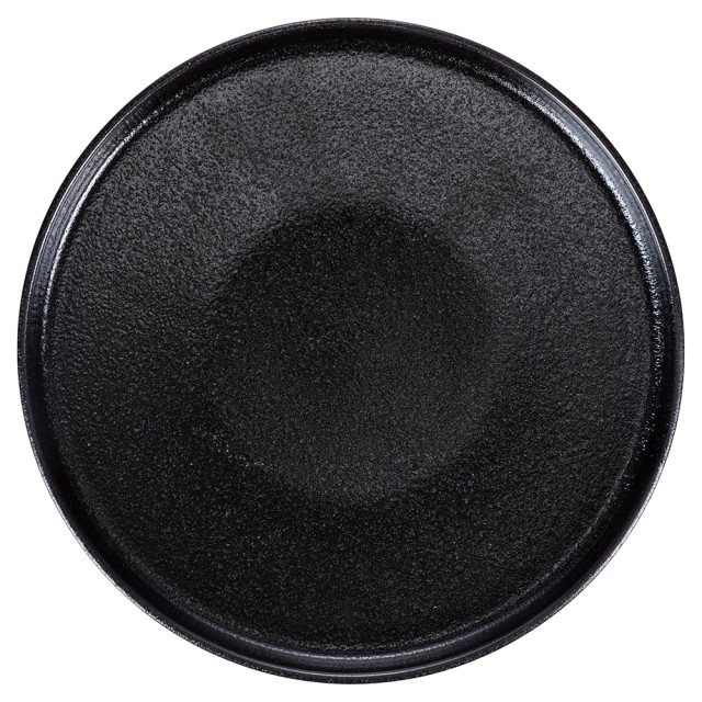 Villa DEste  Σετ 6 τμχ Πιάτο φρούτων σε εφυαλωμένη κεραμική Horeca Black 5922281