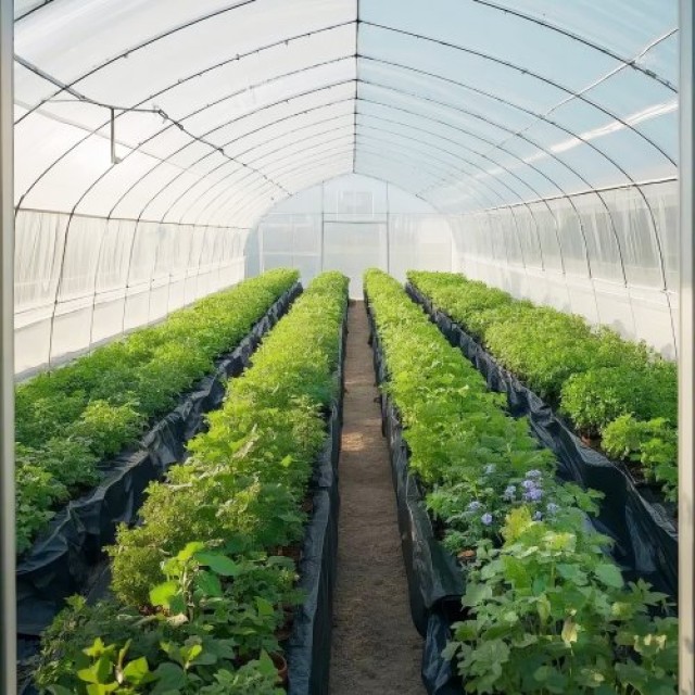 VEVOR Ρολό Πλαστικού Φύλλου 10Mil 10 x 100 FT Βαρέως Τύπου Πολυαιθυλένιο Μαύρο SLM10FT100FT8M2U2V0