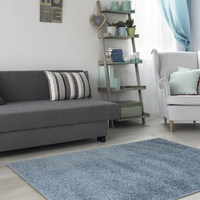 Galileo Ορθογώνιο χαλί shaggy με κοντή ίνα 60x100 cm από συνθετικό μαλλί, αδιάβροχο, ανθεκτικό στις σκώροι και αντιστατικό Sibilla 5911195 Τυχαία Επιλογή Χρωμάτων