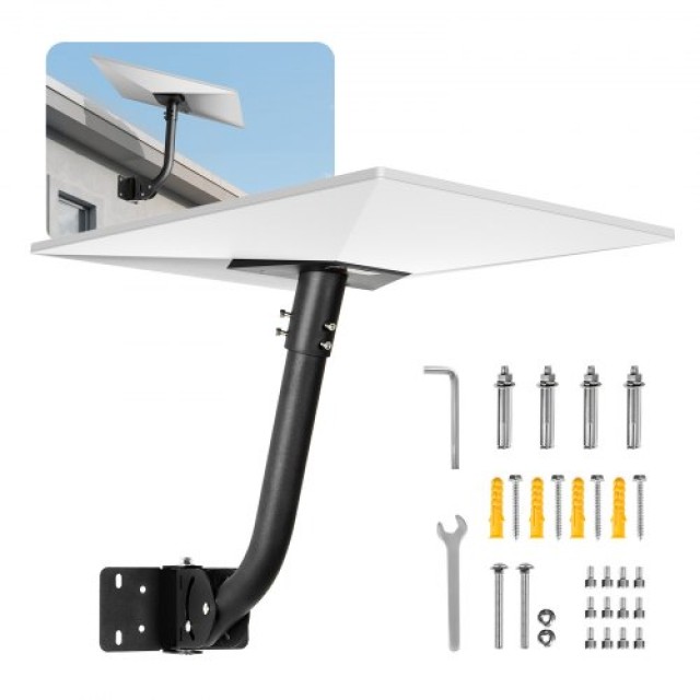 VEVOR Ρυθμιζόμενη Βάση Τοποθέτησης Τοίχου Starlink Gen 3 Kit Σωλήνα QMAZKSDXLTXZ217CR001V0