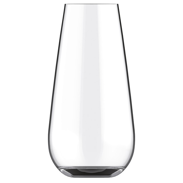 Galileo Βάζο διακόσμησης για λουλούδια από φυσητό γυαλί ύψους 38 εκ. σχεδιασμός σταγόνα Stone Sibilla 5910719