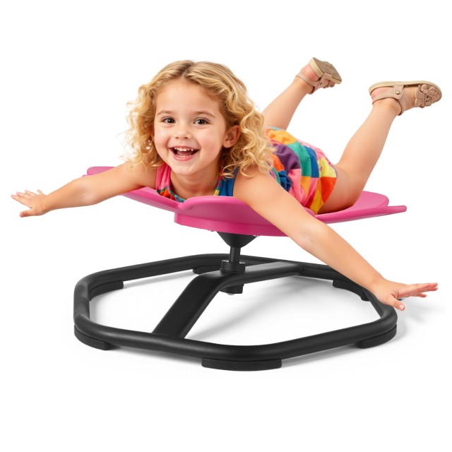 VEVOR Παιδική Περιστρεφόμενη Καρέκλα Λουλούδι με Μεταλλική Βάση για Βάρος έως 100 κιλά ETZYHSHBKJS6LP3GY001V0