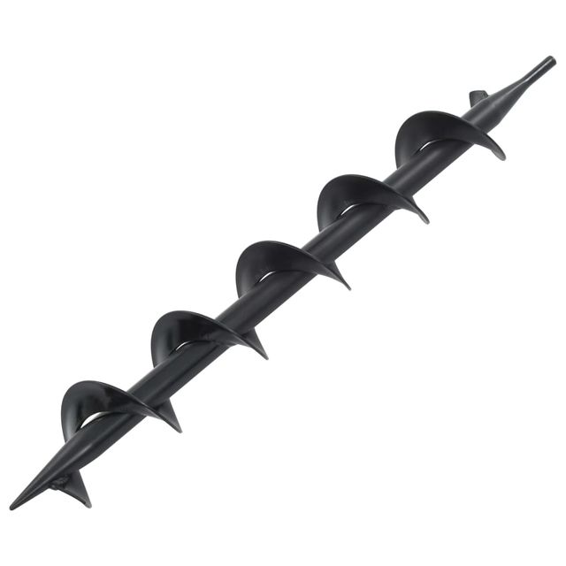 vidaXL Ατσάλινη Μύτη Τρυπανιού Auger 75x600 mm 145257