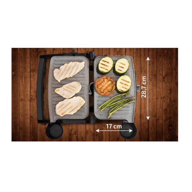 Τοστιέρα - Γκριλ 1500 W Rock’nGrill Cecotec CEC-03024