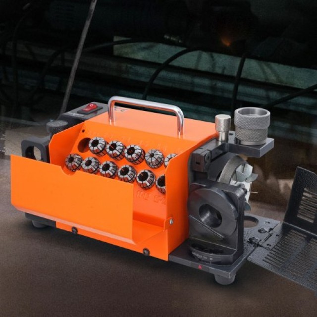VEVOR Ακονιστής Τρυπανιών MR-13A, 3-13mm, Ρυθμιζόμενη Γωνία 95°-135°, Φορητός με 11 Δακτυλίους, Τροχοί CBN & SDC ZTYMJ321819C2DOZEV2