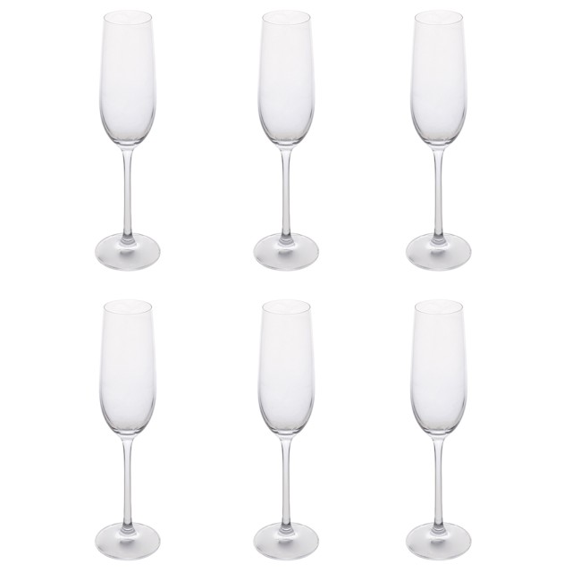 Galileo Σετ 6 γυάλινων ποτηριών 250 ml διαφανές Camille Sibilla 5918850