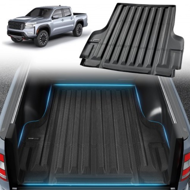 VEVOR  Πατάκι Κρεβατιού για Nissan Frontier 2022-2024 TPE Αξεσουάρ Κρεβατιού Φορτηγού TPEKCCCDTPERAC64QV0