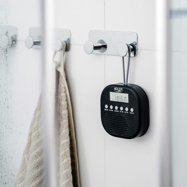 Adler Αδιάβροχο Ραδιόφωνο Για Μουσική Παντού AD-1912