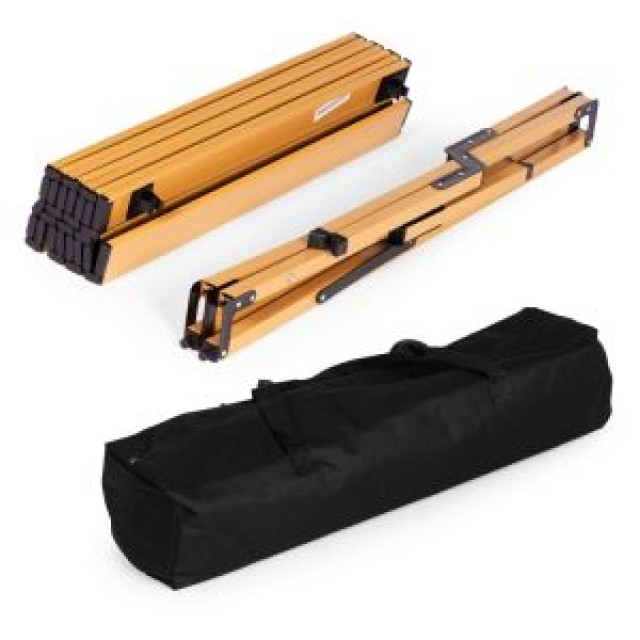 MULTIGARDEN Πτυσσόμενο τραπέζι κάμπινγκ 90x60 εκ. με τσάντα μεταφοράς MultiGarden XLP130-13-2