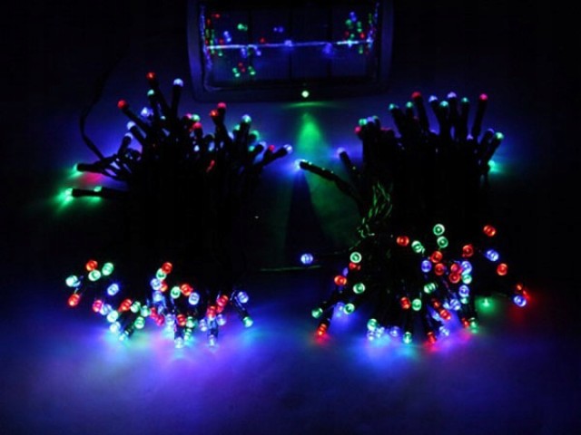 Verk Group Πολύχρωμα Φώτα LED Χριστουγεννιάτικου Δέντρου - 300 Λάμπες με 8 Προγράμματα 5907451366752