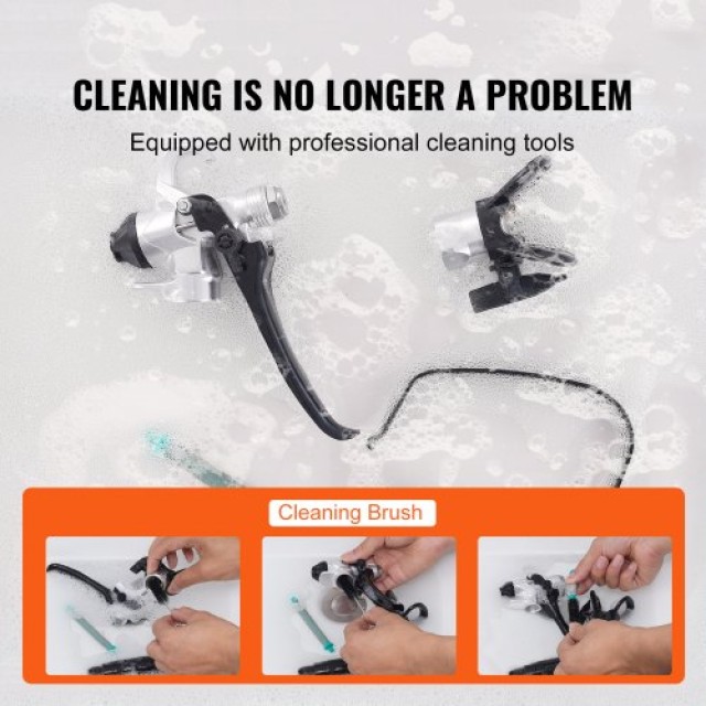 VEVOR Ηλεκτρικό Πιστόλι Βαφής 750W 3000PSI για Εσωτερικούς και Εξωτερικούς Χώρους ZSSGYWQPTJSTG5EK3V2