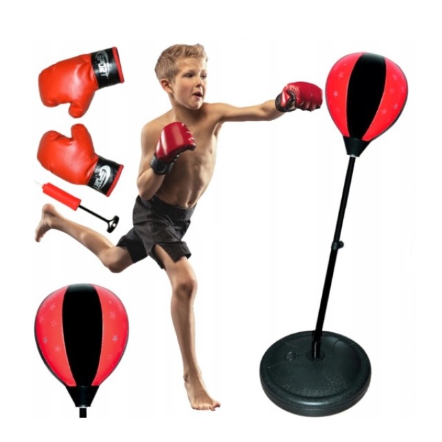 SPM Σετ Πυγμαχίας για Παιδιά με Αχλαδός Σάκος και Γάντια 5908222235130